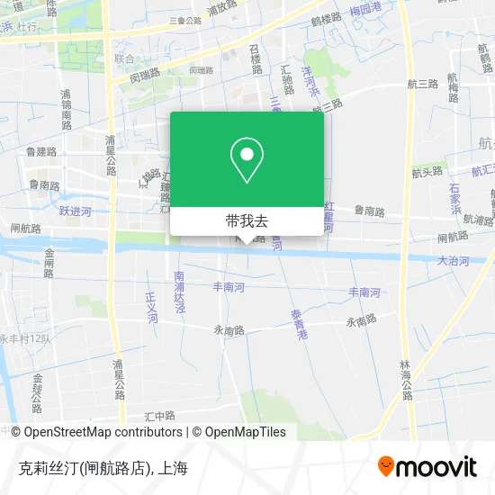 克莉丝汀(闸航路店)地图