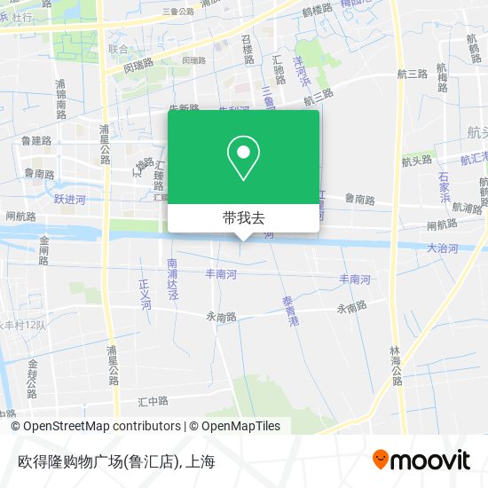 欧得隆购物广场(鲁汇店)地图