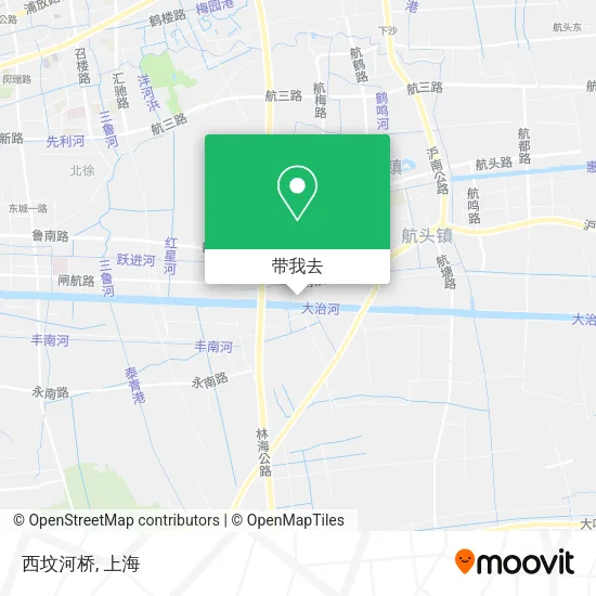 西坟河桥地图