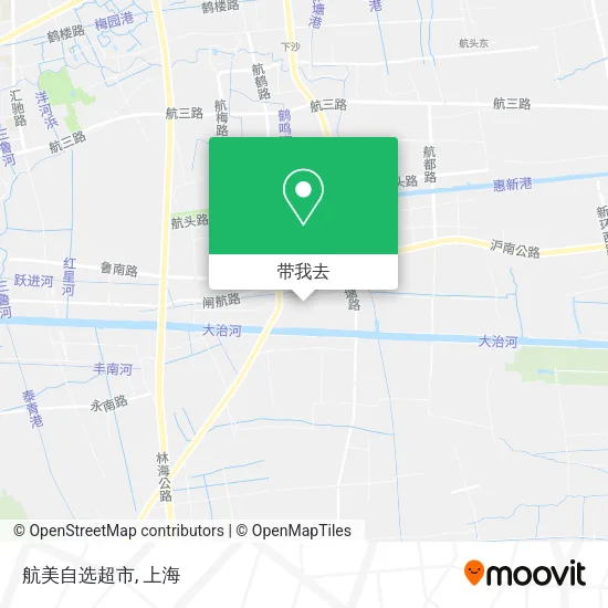 航美自选超市地图