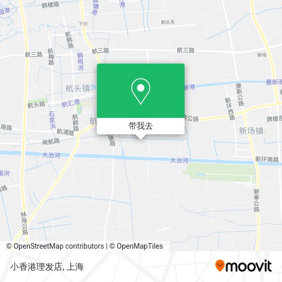 小香港理发店地图