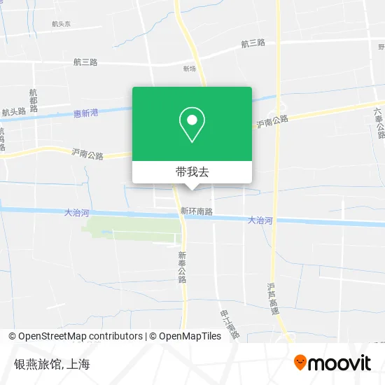 银燕旅馆地图