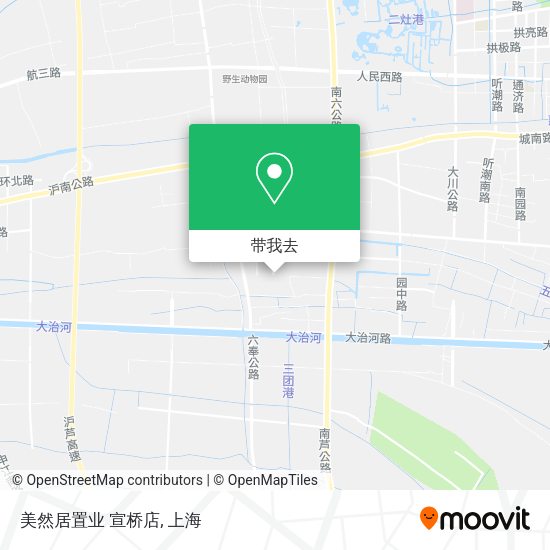 美然居置业 宣桥店地图