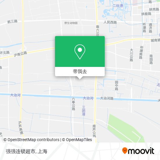 强强连锁超市地图