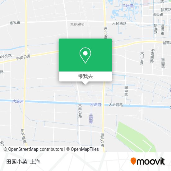 田园小菜地图