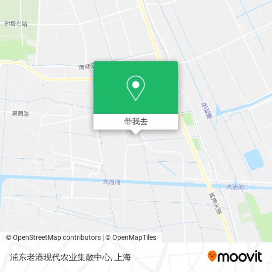 浦东老港现代农业集散中心地图
