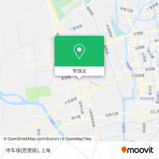 停车场(思贤路)地图