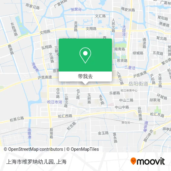上海市维罗纳幼儿园地图