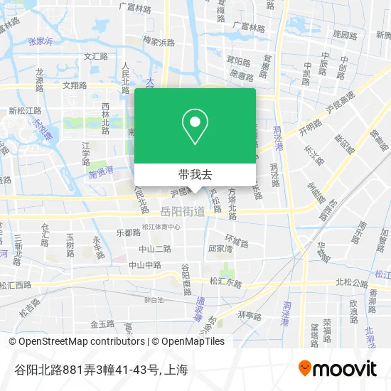 谷阳北路881弄3幢41-43号地图