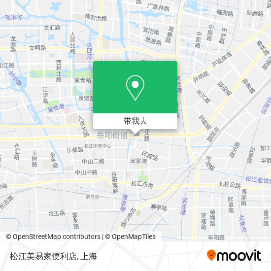 松江美易家便利店地图