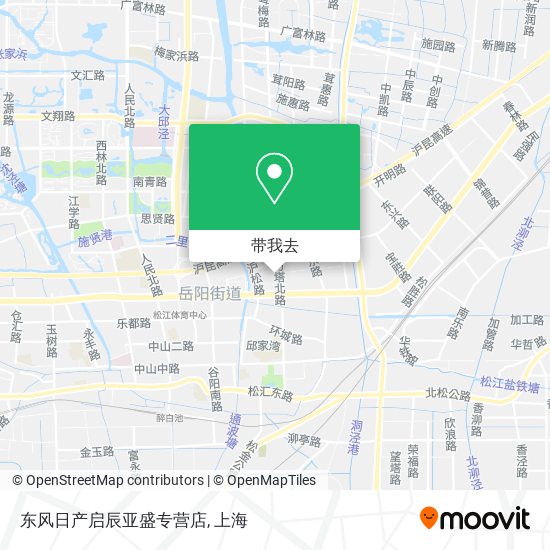 东风日产启辰亚盛专营店地图