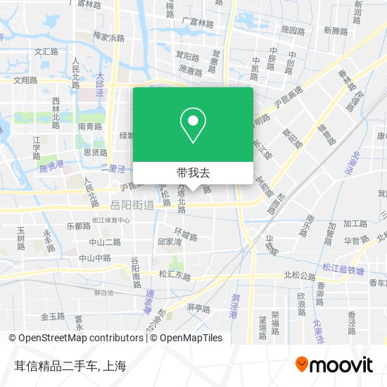 茸信精品二手车地图