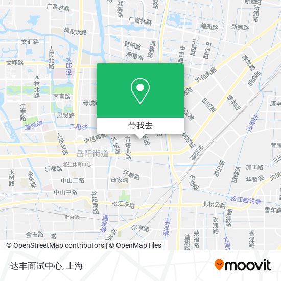 达丰面试中心地图