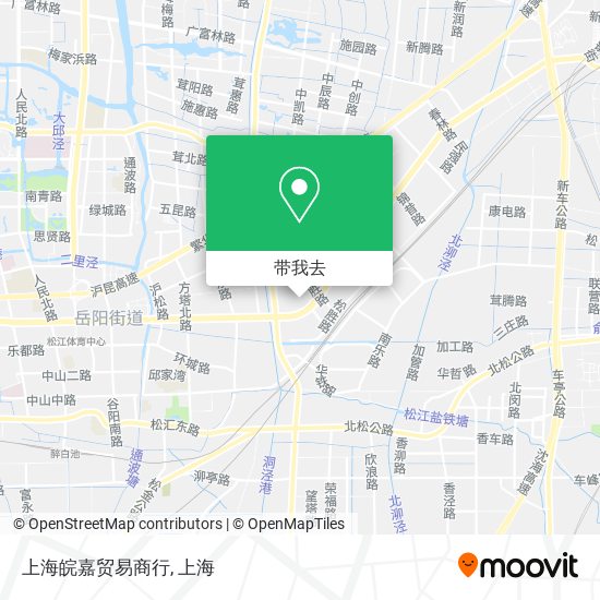 上海皖嘉贸易商行地图
