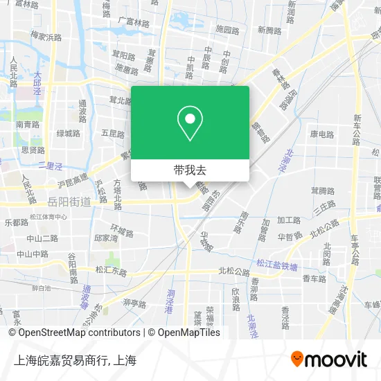 上海皖嘉贸易商行地图