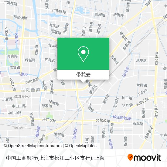 中国工商银行(上海市松江工业区支行)地图