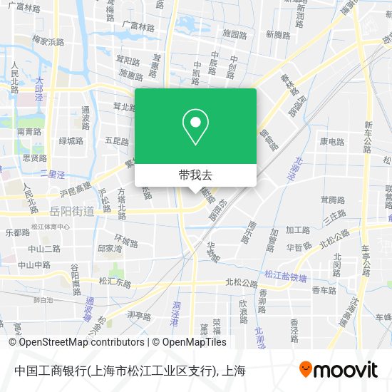 中国工商银行(上海市松江工业区支行)地图