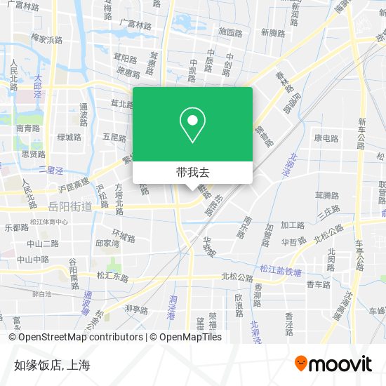 如缘饭店地图