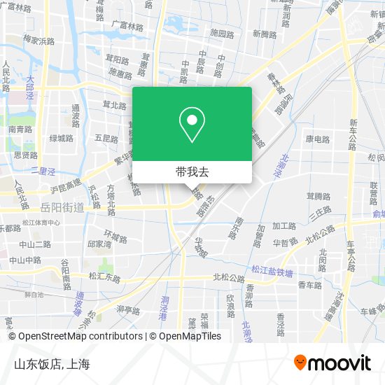 山东饭店地图