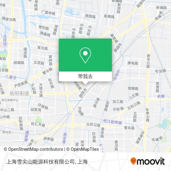 上海雪尖山能源科技有限公司地图