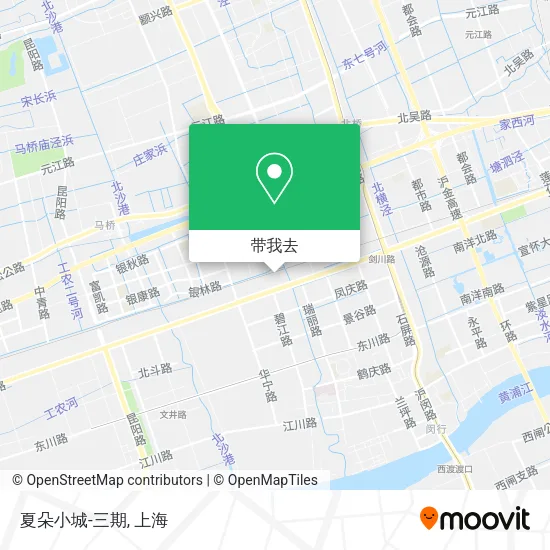 夏朵小城-三期地图