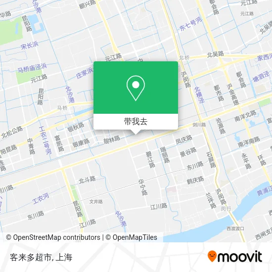 客来多超市地图