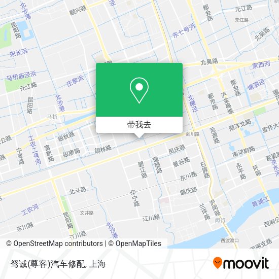 驽诚(尊客)汽车修配地图