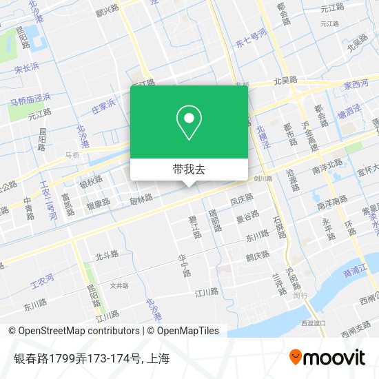 银春路1799弄173-174号地图