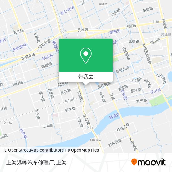 上海港峰汽车修理厂地图