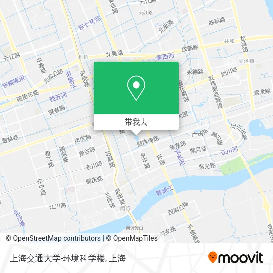 上海交通大学-环境科学楼地图