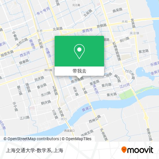 上海交通大学-数学系地图