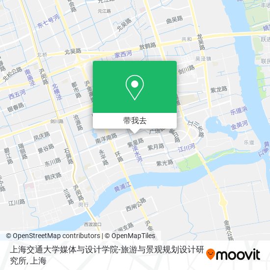 上海交通大学媒体与设计学院-旅游与景观规划设计研究所地图