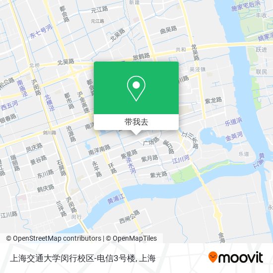 上海交通大学闵行校区-电信3号楼地图