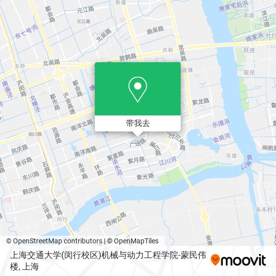 上海交通大学(闵行校区)机械与动力工程学院-蒙民伟楼地图
