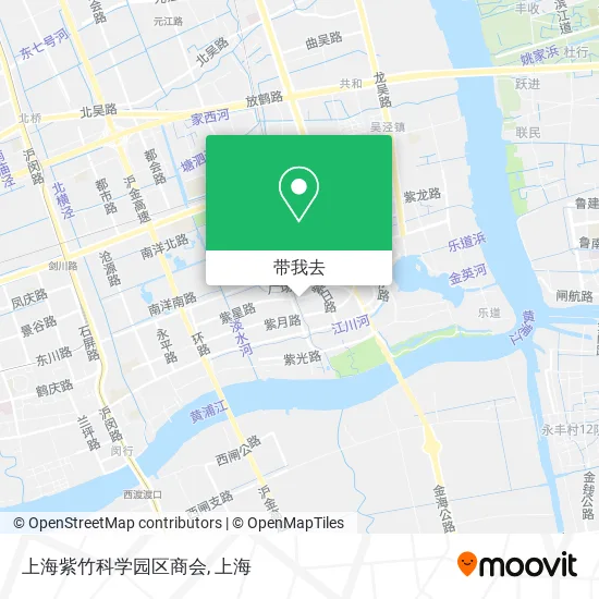 上海紫竹科学园区商会地图