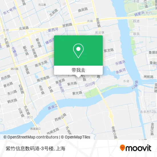 紫竹信息数码港-3号楼地图