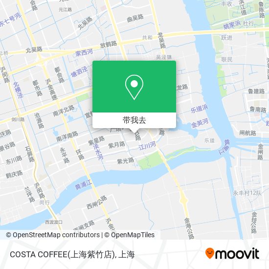 COSTA COFFEE(上海紫竹店)地图