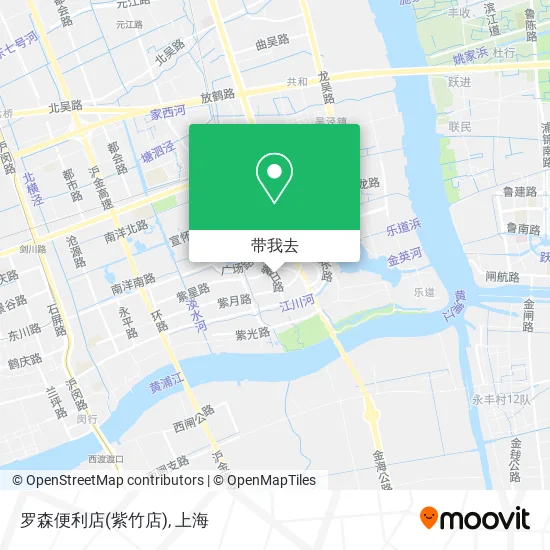 罗森便利店(紫竹店)地图
