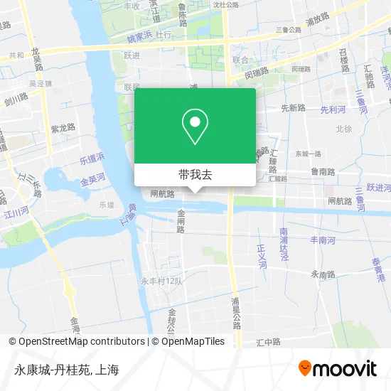 永康城-丹桂苑地图