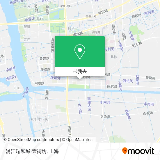 浦江瑞和城·壹街坊地图