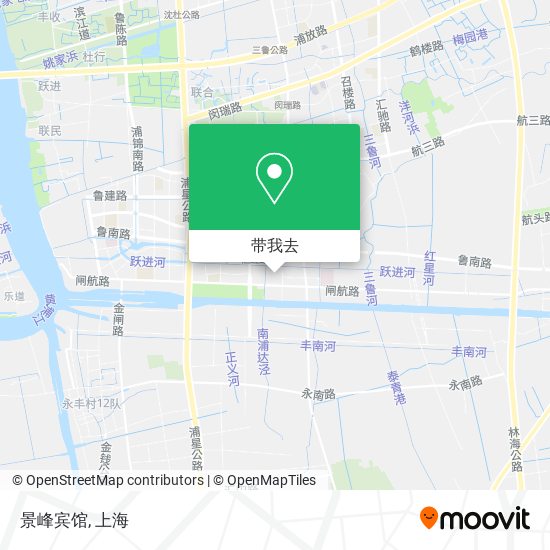 景峰宾馆地图
