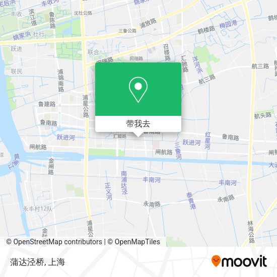 蒲达泾桥地图