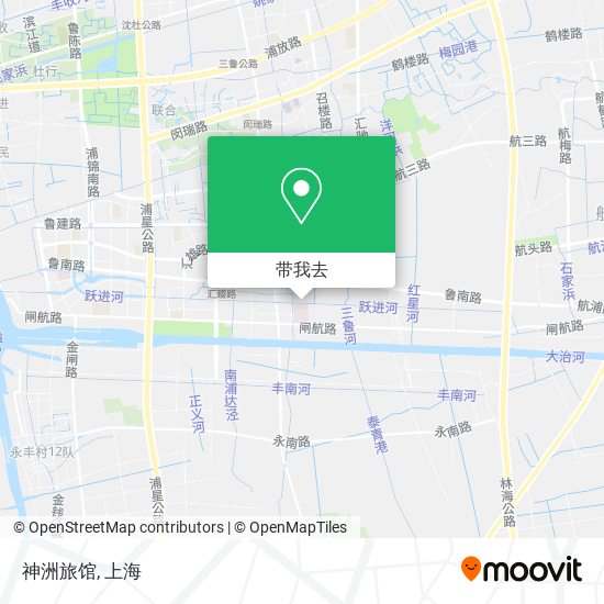 神洲旅馆地图