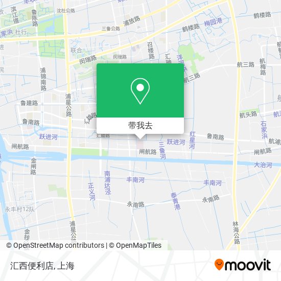 汇西便利店地图