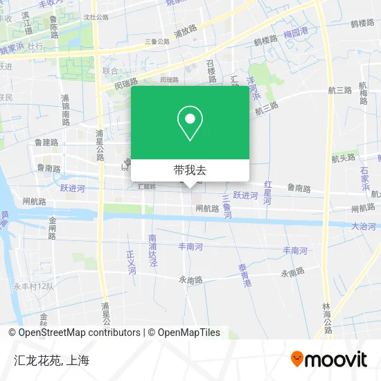 汇龙花苑地图