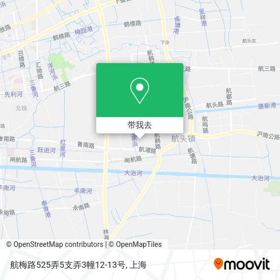 航梅路525弄5支弄3幢12-13号地图