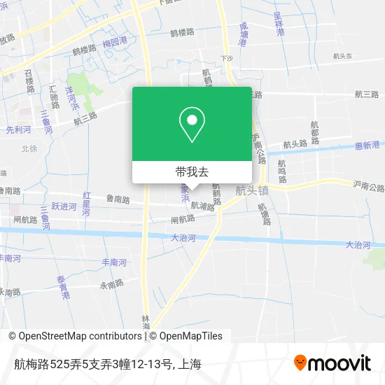 航梅路525弄5支弄3幢12-13号地图