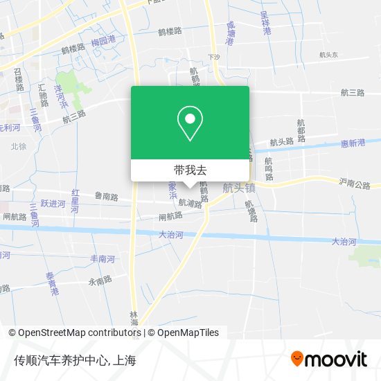 传顺汽车养护中心地图