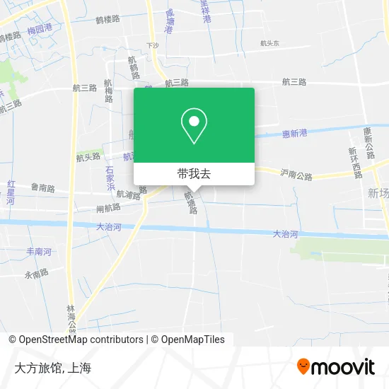 大方旅馆地图