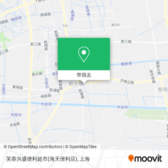 芙蓉兴盛便利超市(海天便利店)地图